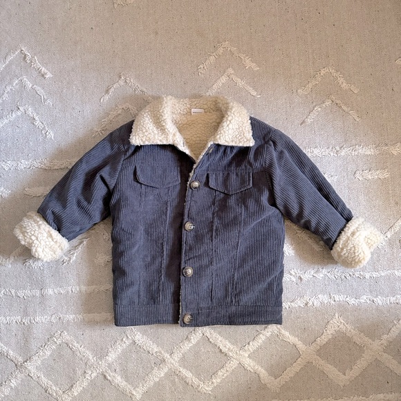 Toddler Sherpa Lined Corduroy Jacket - Picture 1 of 6